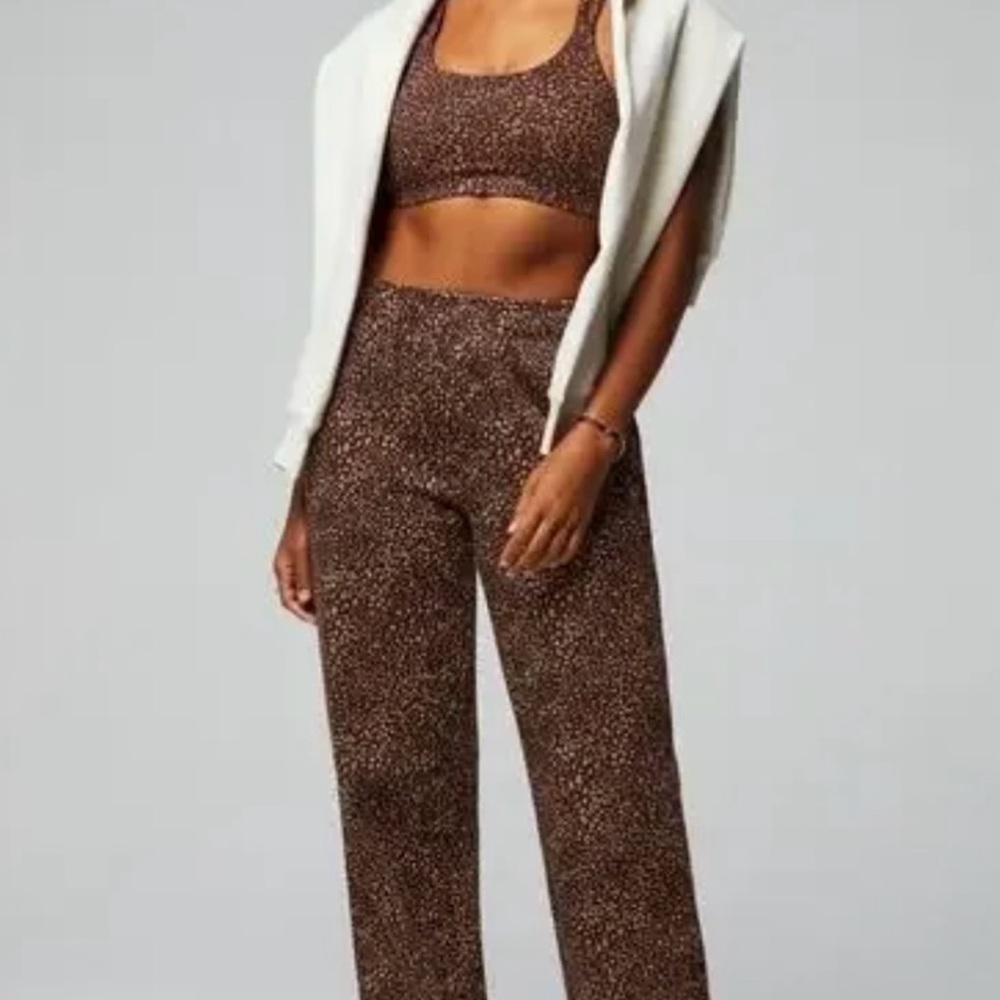 Fabletics Cozy Fleece Wide Leg Sweatpants